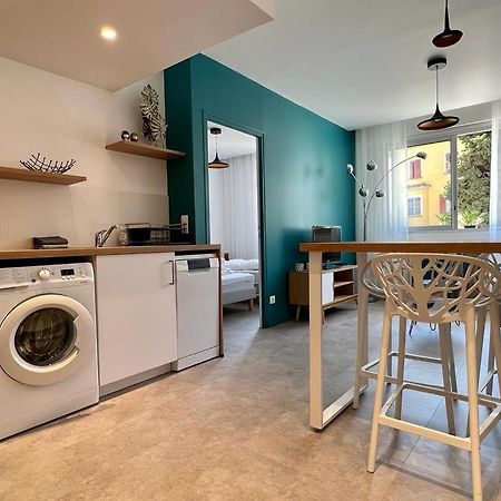 Bd Grosso Apt 4 Prs, 300M Plage, Clim, Parking Nice Ngoại thất bức ảnh