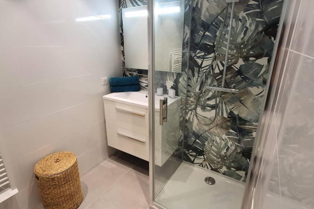 Bd Grosso Apt 4 Prs, 300M Plage, Clim, Parking Nice Ngoại thất bức ảnh