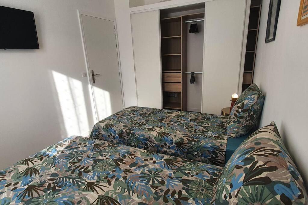 Bd Grosso Apt 4 Prs, 300M Plage, Clim, Parking Nice Ngoại thất bức ảnh