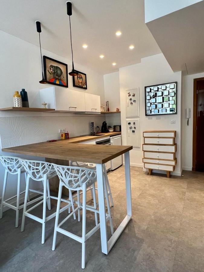 Bd Grosso Apt 4 Prs, 300M Plage, Clim, Parking Nice Ngoại thất bức ảnh